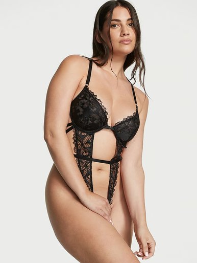 Боди Tease Floral Embroidery Very Sexy Victoria's Secret
