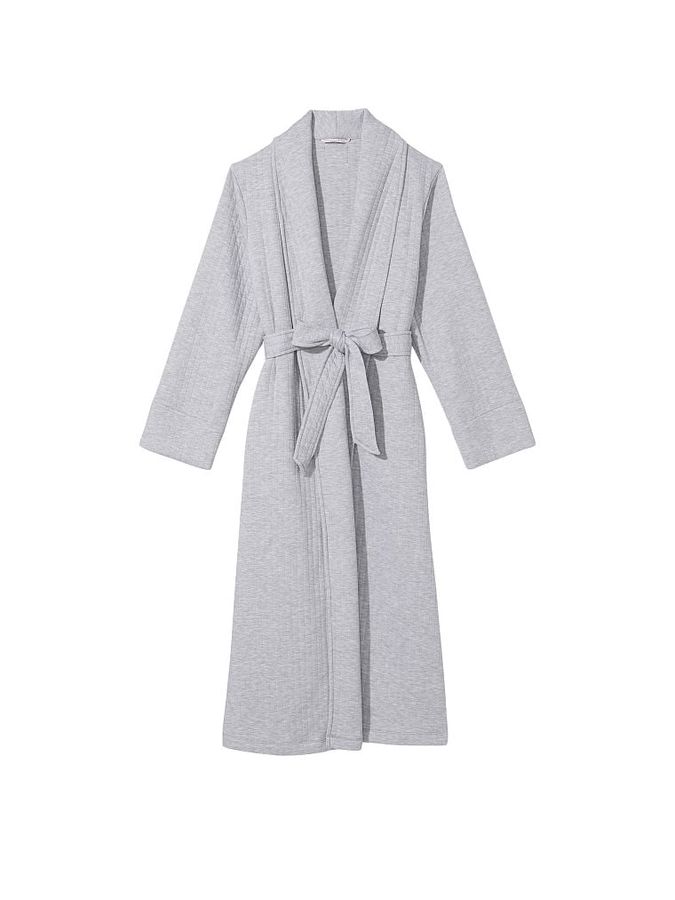 Довгий стьобаний халат Quilted Comforter Robe Victoria's Secret
