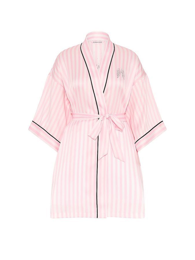 Атласный халат Signature Satin Fashion Victoria's Secret