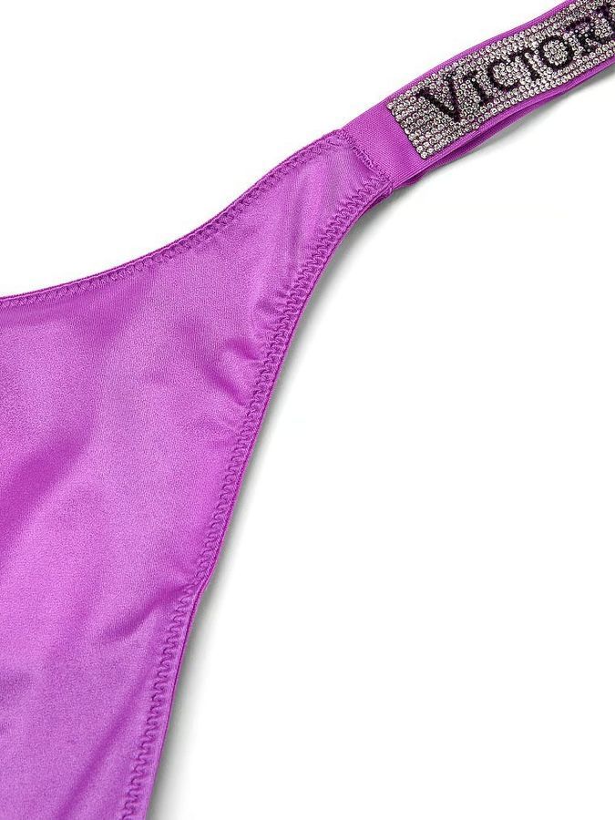 Трусики Тонг Logo Shine Strap Victoria's Secret