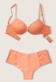 Комплект Бюстгалтер двойной пуш-ап Wear Everywhere & Трусики Pink Victoria's Secret
