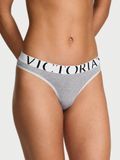 Бавовняні трусики тонг Exploded Logo Victoria's Secret