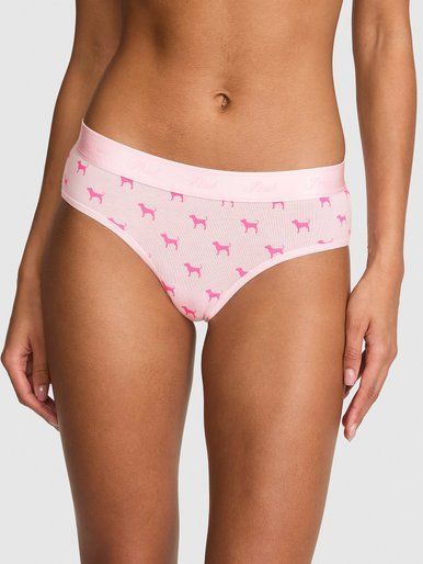 Трусики хіпхагер Logo Cotton PINK