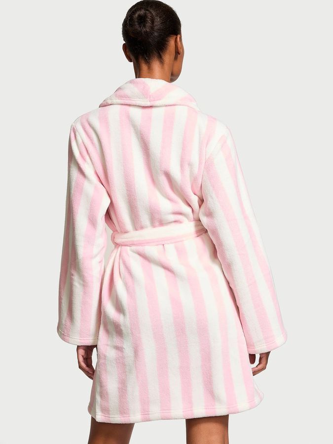 Короткий теплий халат Short Cozy Robe Victoria's Secret
