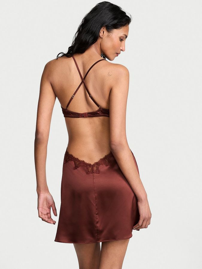 Атласный пеньюар Cut-Out Mini Victoria's Secret