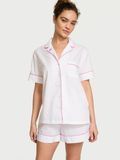 Бавовняна піжама з шортами Heritage Cotton Short PjSet Victoria's Secret