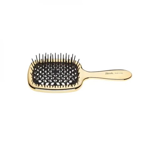 Щетка для волос Superbrush Large gold-black Janeke