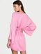 Атласний халат Satin Short Wrap Robe Victoria's Secret - 2