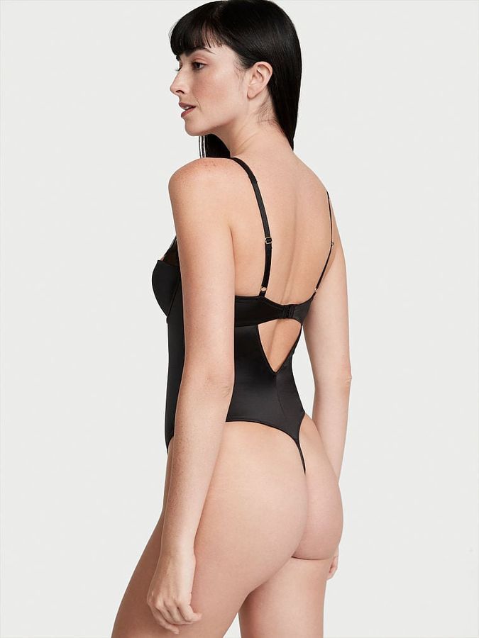 Боді з чашечками Logo Embroidery Teddy Very Sexy Victoria's Secret