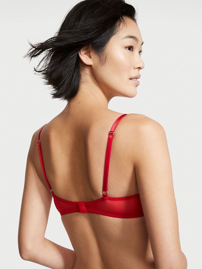 Бюстгальтер балконет Wicked с мягкими чашечками и бантом Dream Angels Victoria's Secret