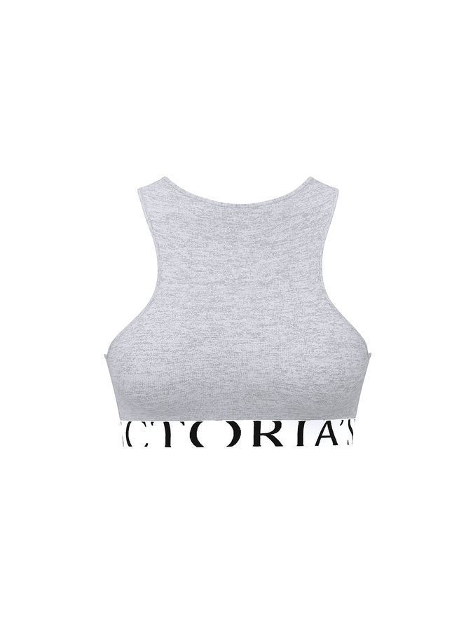 Бюстгальтер бралєт Cotton Exploded Logo Unlined High-Neck Victoria's Secret