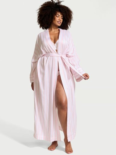 Длинный халат Modal-Cotton Long Robe Victoria's Secret