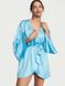 Атласний халат Satin Short Wrap Robe Victoria's Secret - 1