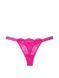 Кружевные трусики Shine Strap Lace Thong Victoria's Secret - 1