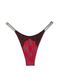 Комплект Бюстье с двойным пуш-апом & Трусики тонг Logo Shine Strap Victoria's Secret - 8