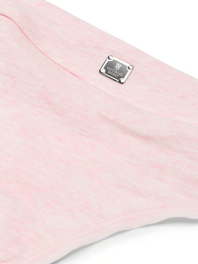 Бавовняні трусики тонг Logo Cotton PINK