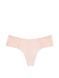 Бесшовные трусики тонг с кружевом No-Show Victoria's Secret - 1