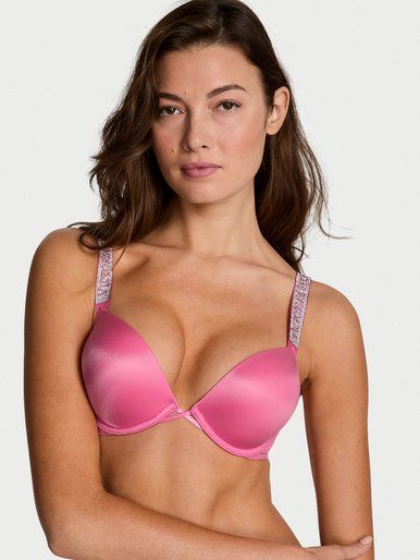 Бюстгальтер подвійний пуш-ап Bombshell Logo Shine Strap Victoria's Secret