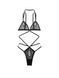 Боди из сеточки Strappy Naked Teddy Victoria's Secret - 3