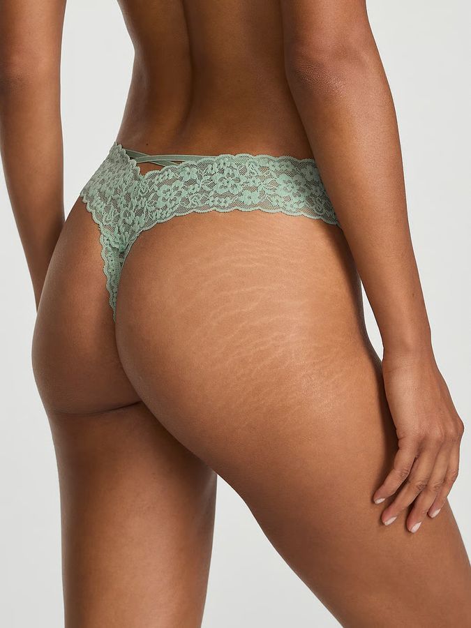 Мереживні трусики тонг Strappy-Back The Lacie Victoria's Secret