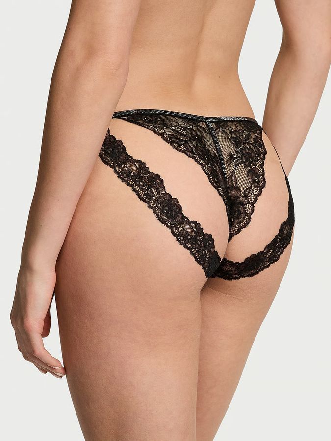 Трусики стрінги бікіні Sheer Shine Rose Very Sexy Victoria's Secret