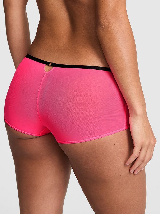 Трусики шортики Mesh Boyshort Victoria's Secret