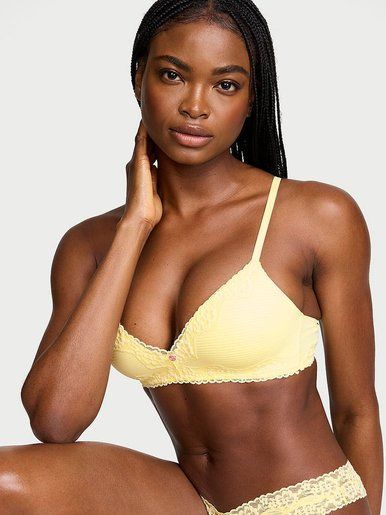 Бюстгальтер демі бавовняний без кісточок The T-Shirt Victoria's Secret