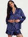 Атласна піжама з шортами Signature Satin Long-Sleeve Short Victoria's Secret - 1