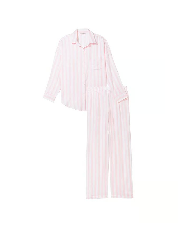 Пижама с штанами Cotton-Modal Long PJ Set Victoria's Secret