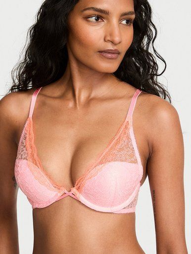 Бюстгалтер демі Tease Lace Plunge Victoria's Secret