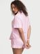 Фланелевая пижама с шортами Short PJ Set Victoria's Secret - 2