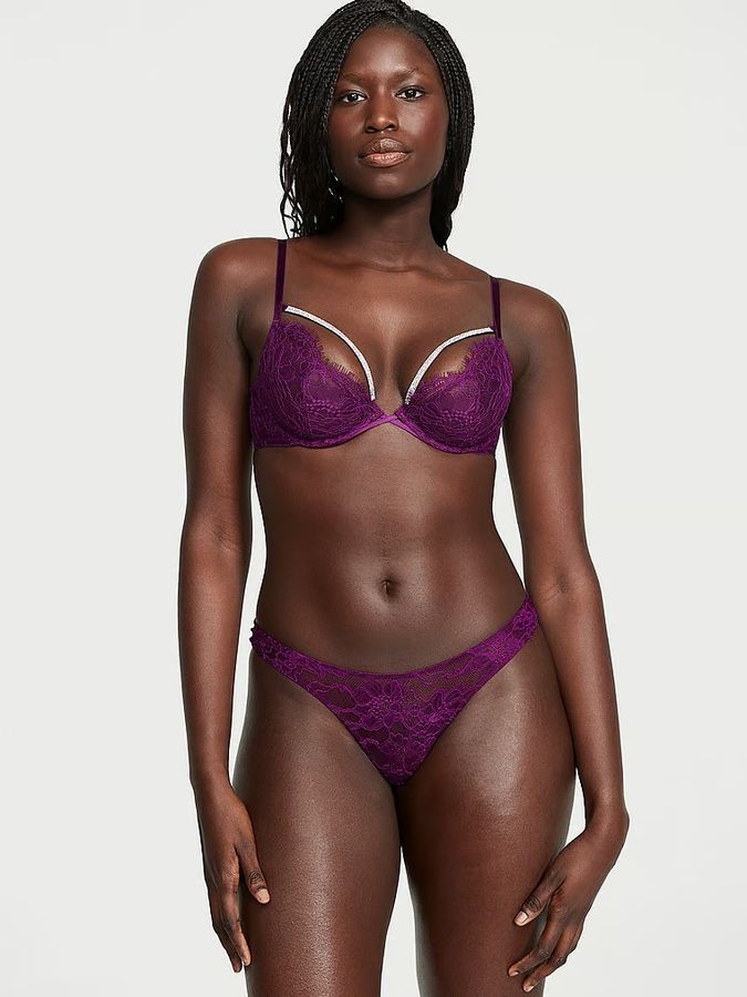 Мереживні трусики бразиліани Shine Cutout Back Very Sexy Victoria's Secret