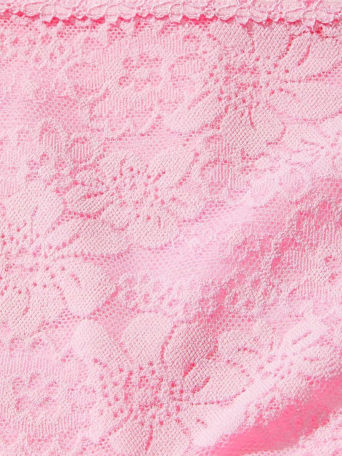 Мереживні трусики V-стрінги Wink PINK