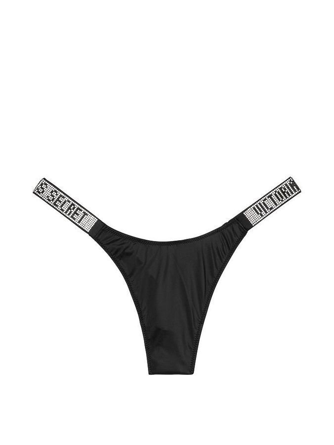 Трусики тонг Logo Strap Shine Victoria's Secret