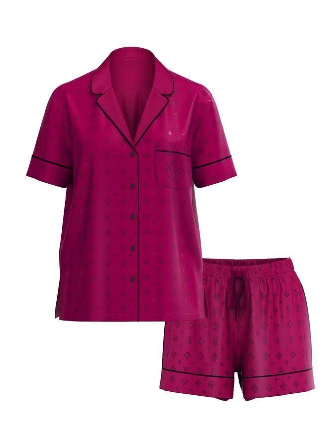 Атласна піжама з шортами Glazed Satin Short PjS Victoria's Secret