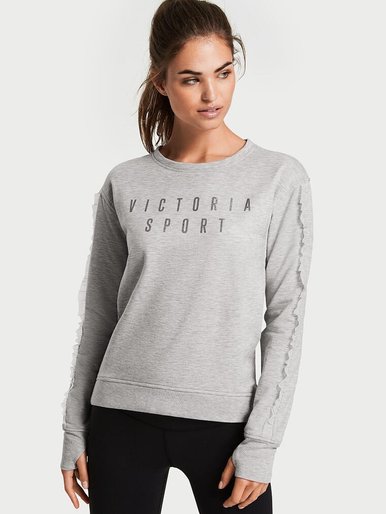 Удобный пуловер с фирменным принтом Victoria's Secret