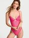 Боді Tease Sheer Stripe Lace-Trim Cupped  - 1