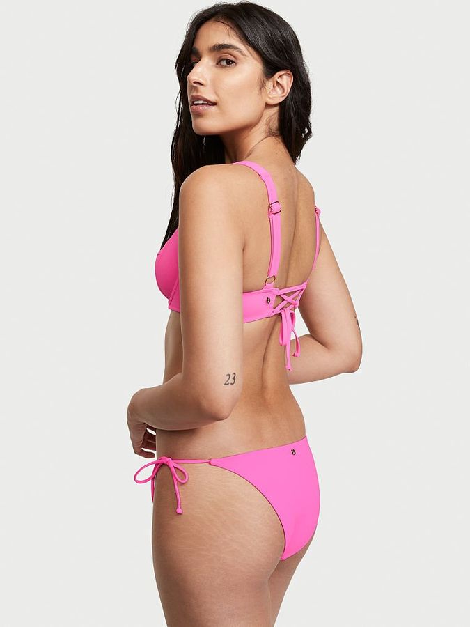 Купальник Бандо с высокими плавками Essential Swim Victoria's Secret
