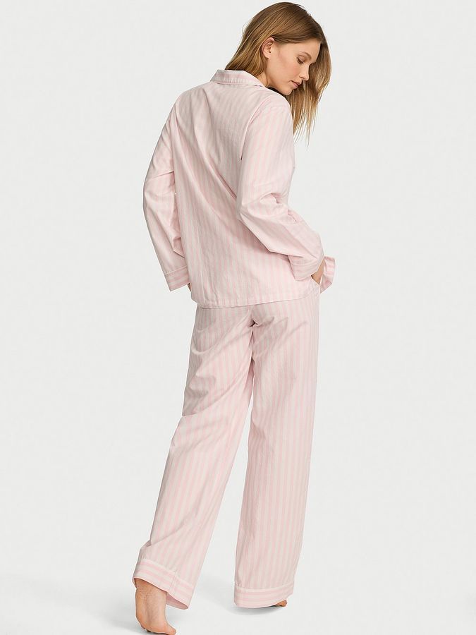Бавовняна піжама з штанами Heritage Cotton Long PjSet Victoria's Secret