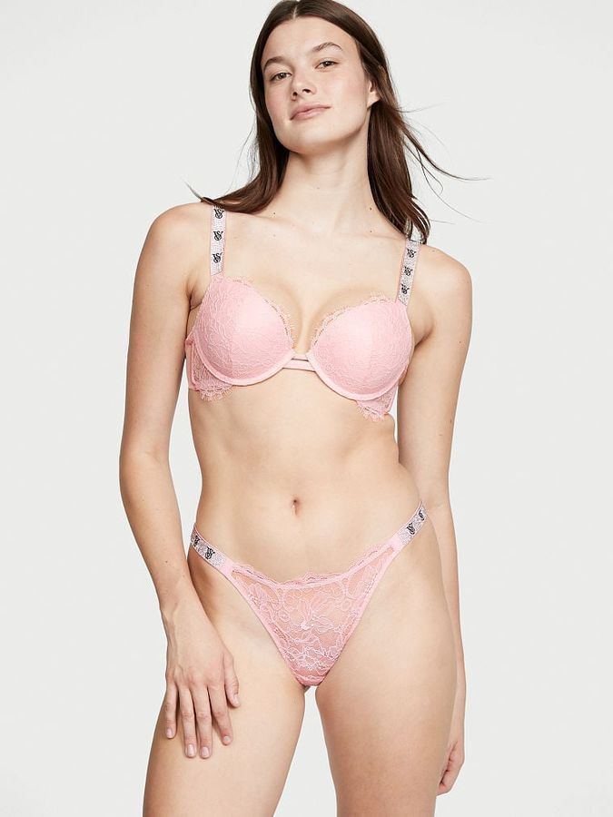 Мереживні трусики тонги VS Shine Very Sexy Victoria's Secret