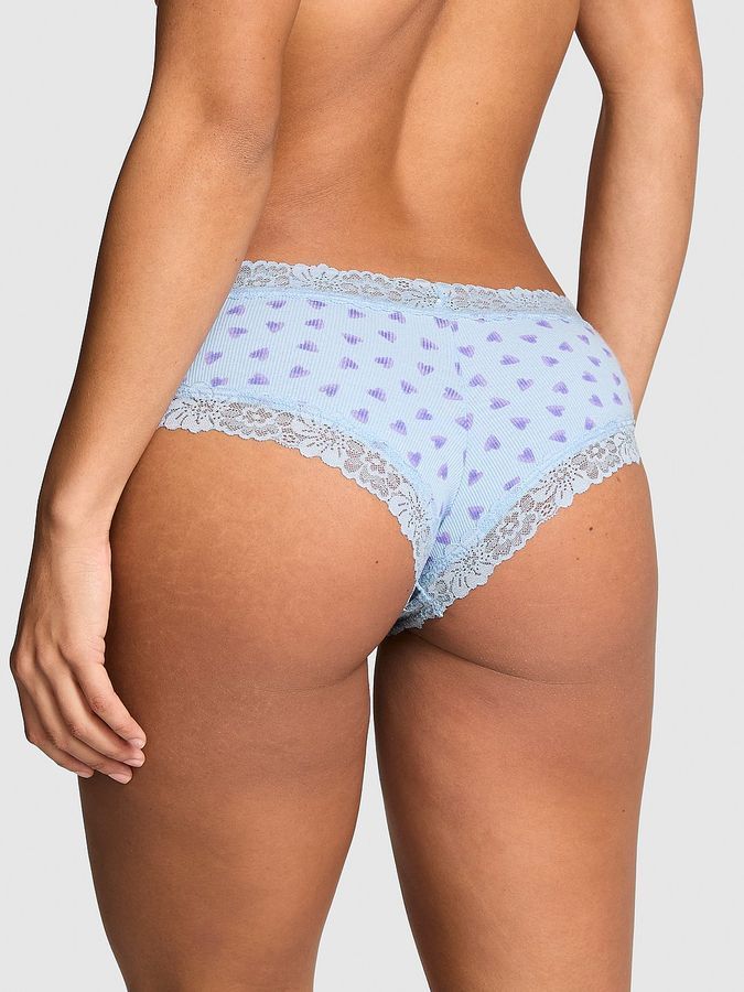 Хлопковые трусики чики Wink Lace-Trim PINK