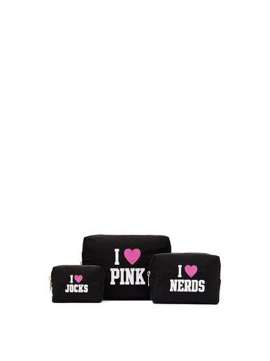 Набір косметичок Makeup Bag Trio Victoria's Secret