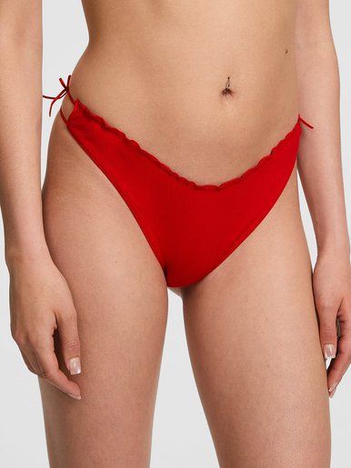 Хлопковые трусики тонг Stretch Cotton Victoria's Secret