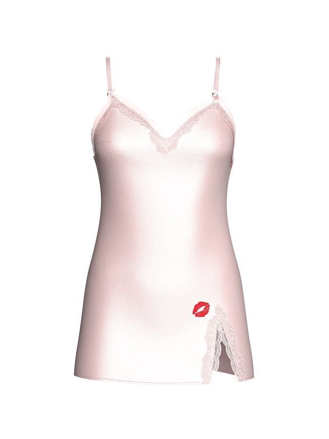 Пеньюар Tease Satin Lace-Trim Mini Victoria's Secret