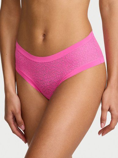 Безшовні трусики No-Show Leopard Lace Cheeky Victoria's Secret