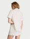 Бавовняна піжама з шортами Heritage Cotton Short PjSet Victoria's Secret - 2
