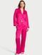 Атласна піжама з штанами Glazed Satin Long PJ Set Victoria's Secret - 1