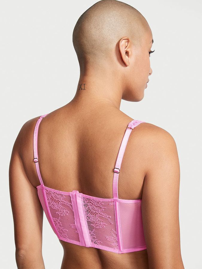 Бюстьє корсет без наповнення Unlined Lace-Up Dream Angels Victoria's Secret