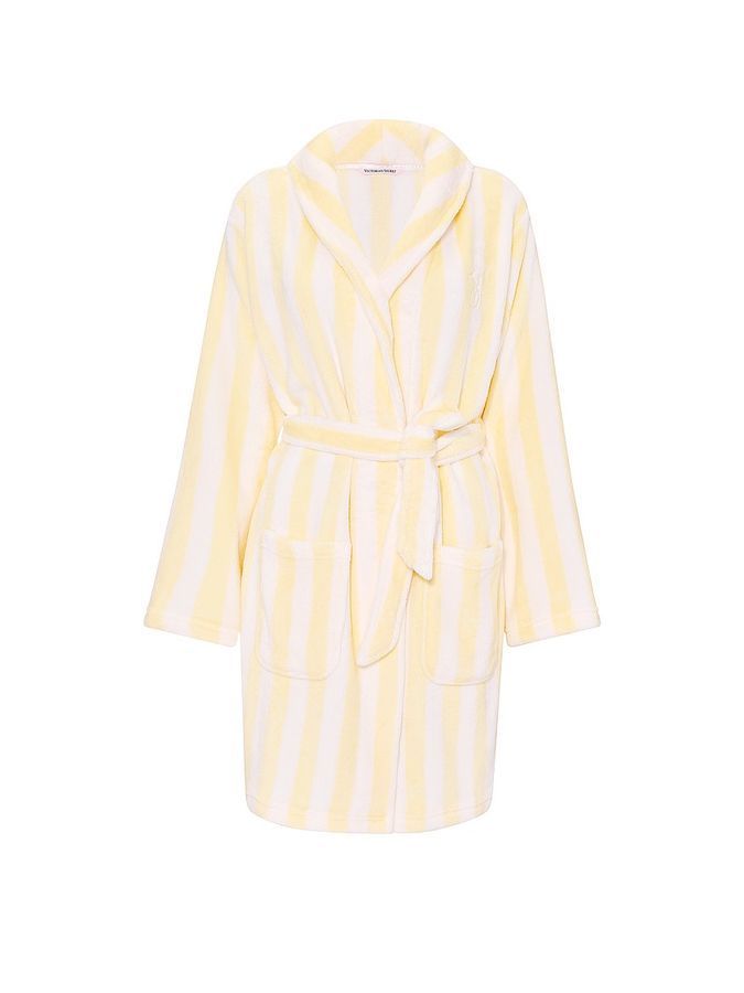 Короткий теплий халат Short Cozy Robe Victoria's Secret