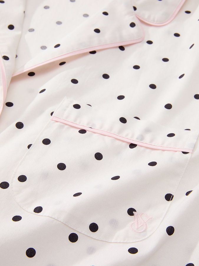 Бавовняна піжама з шортами Heritage Cotton Short PjSet Victoria's Secret